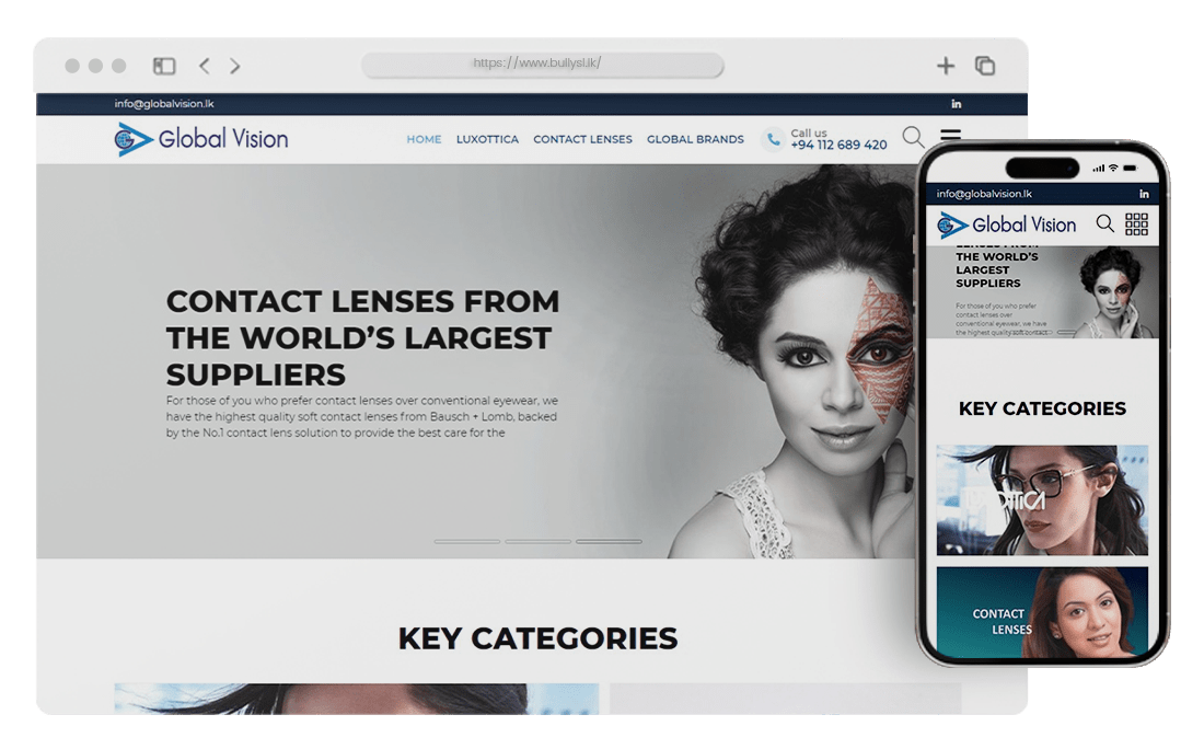 Global Vision | Web Design Sri Lanka