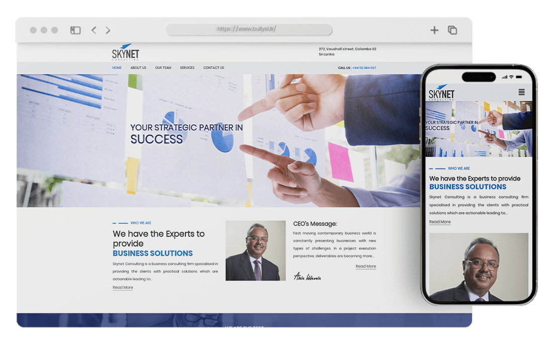 Skynet Consultancy Services | Web Design Sri Lanka