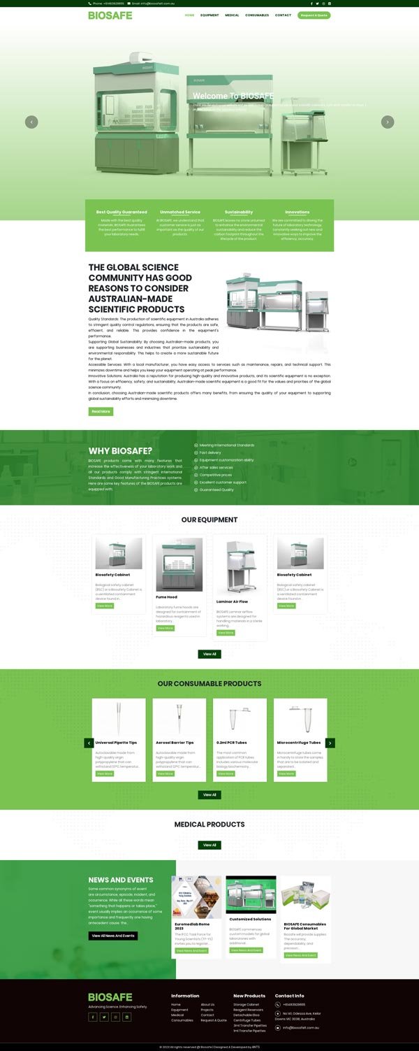 Biosafe | Web Design Sri Lanka