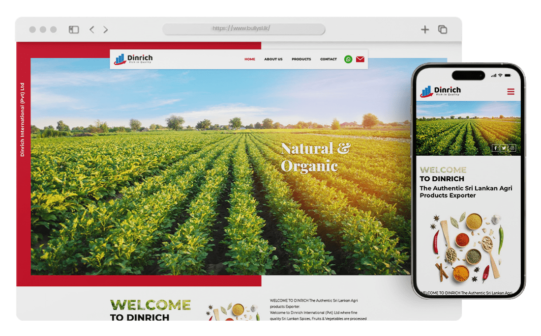 DINRICH | Web Design Sri Lanka