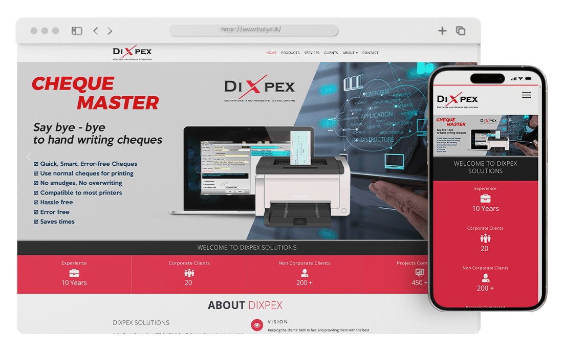 DixPex Solutions | Web Design Sri Lanka