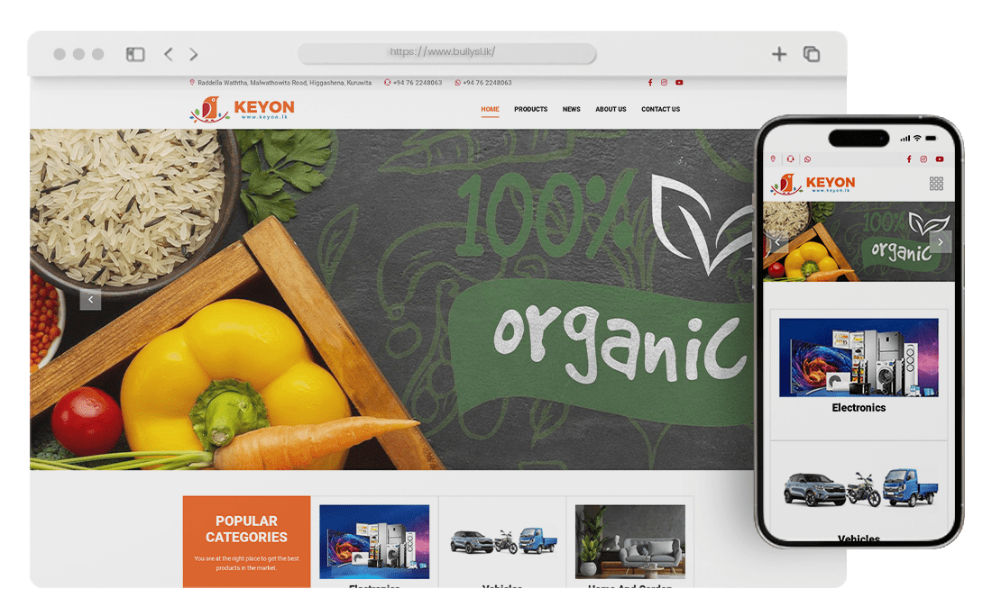 Keyon.lk | Web Design Sri Lanka