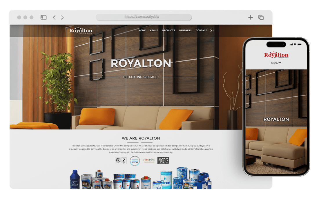 Royalton | Web Design Sri Lanka
